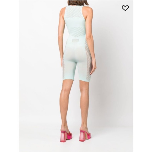 AS SEEN ON KYLIE JENNER - Poster Girl - Jetta Jumpsuit - Soft Turquoise - Picture 12 of 15